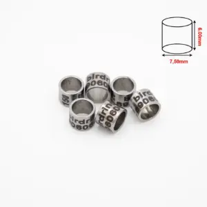 Περιστέρια 7.5x6mm Ατσάλι