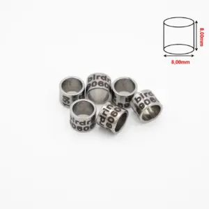 Περιστέρια 8x8mm Ατσάλι